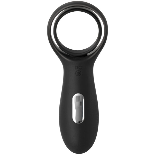 844477011813 2 The Rechargeable Torpedo Black Vibrating Ring
