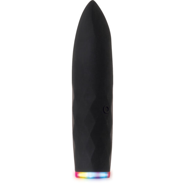 844477012742 2 On The Spot Black Bullet Vibrator