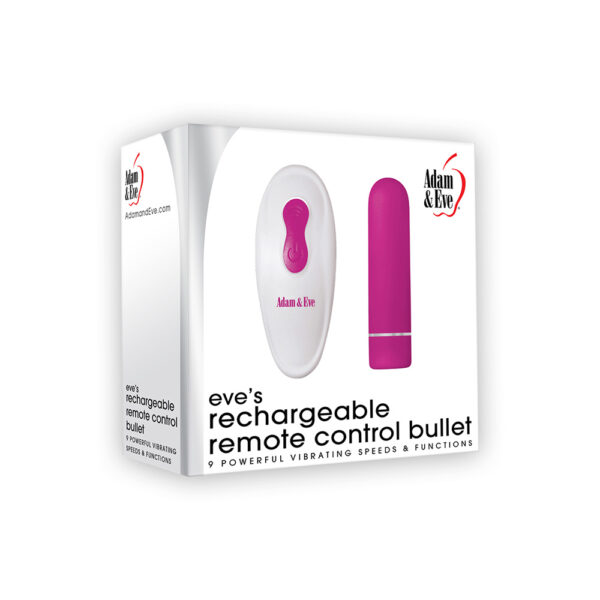 844477014265 A&E Eve's Rechargeable Remote Control Bullet Vibrator