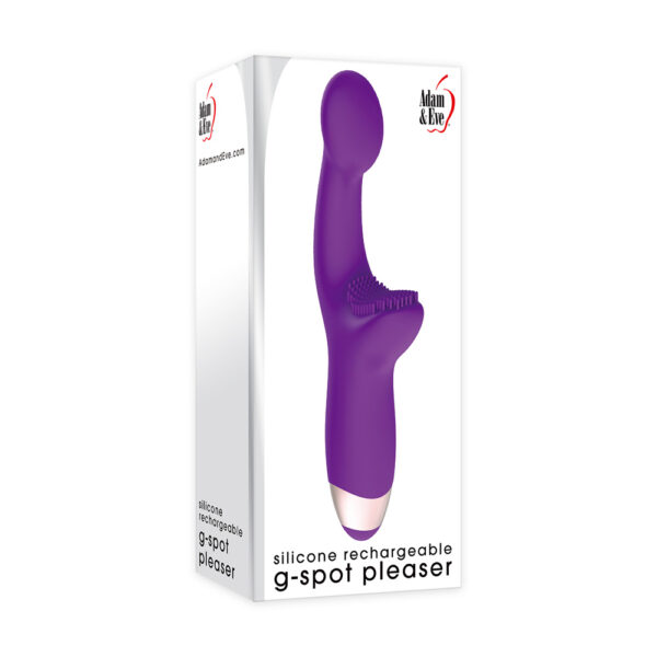 844477017051 Silicone Rechargeable G-Spot Pleaser