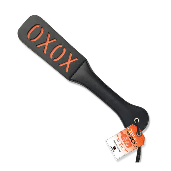 847841025294 The 9's Orange Is The New Black Slap Paddle XOXO