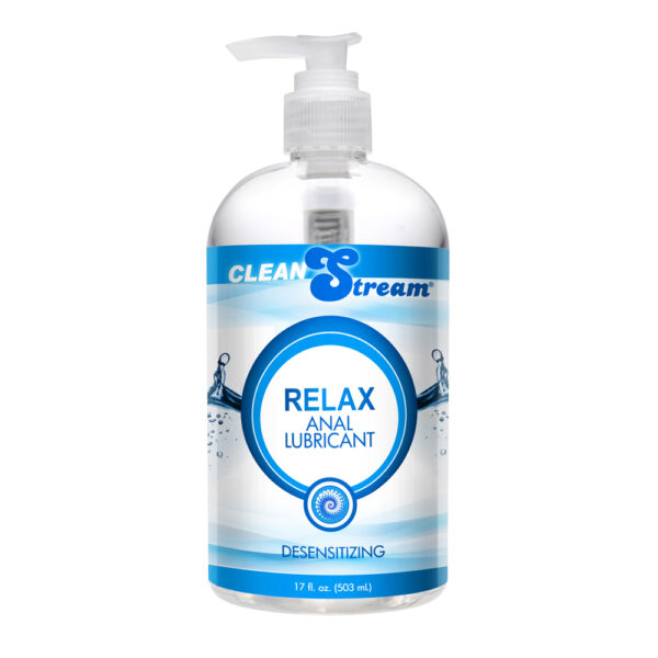 848518001252 Clean Stream Relax Desensitizing Anal Lube 17.5oz.
