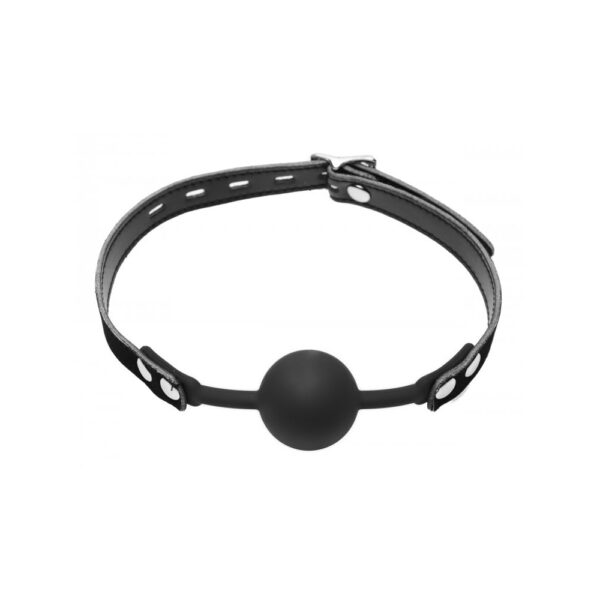 848518017345 2 Master Series Premium Hush Locking Silicone Comfort Ball Gag