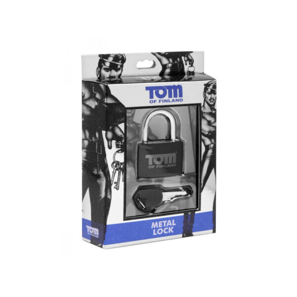 848518018090 Tom Of Finland Metal Lock With 3 Keys