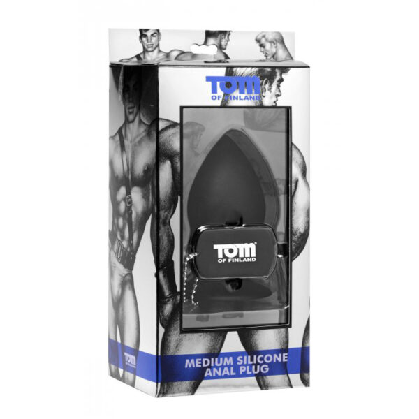 848518018540 Tom Of Finland Anal Plug Medium Silicone