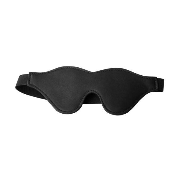 848518024275 2 Strict Black Fleece Lined Blindfold