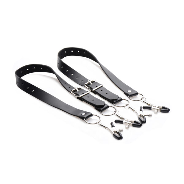 848518028488 2 Master Series Spread Labia Spreader Straps With Clamps