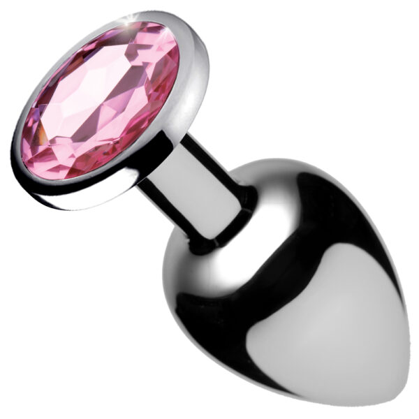 848518029874 2 Booty Sparks Pink Gem - Large Anal Plug