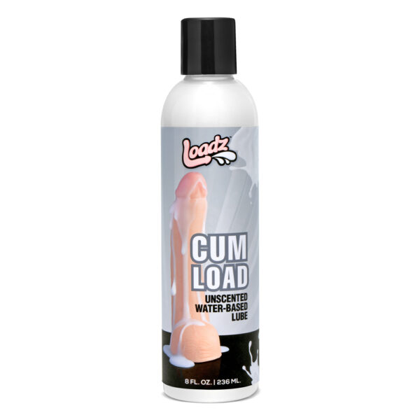 848518030825 Loadz Cum Load Unscented Water-Based Semen Lube 8 oz.