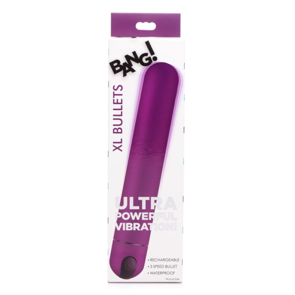 848518034489 3 Bang! XL Bullet Vibrator Purple