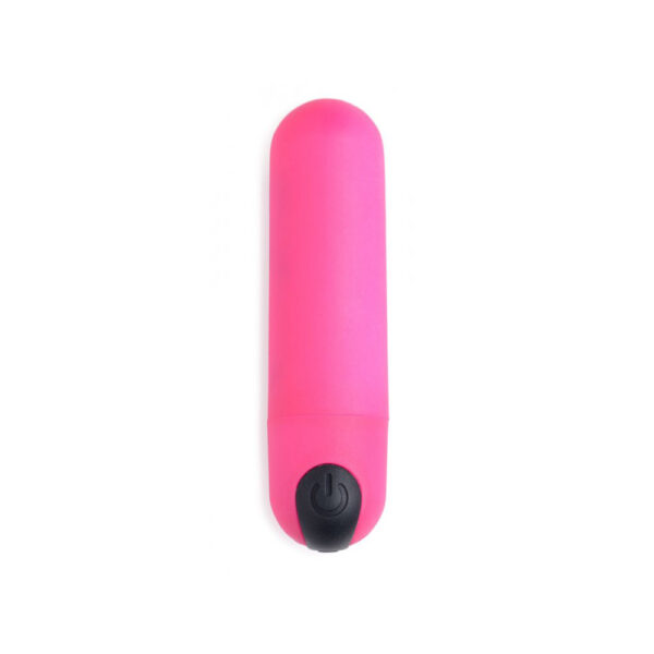 848518036421 2 Bang! Vibrating Bullet W/ Remote Control Pink