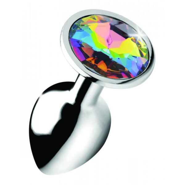 848518036636 2 Booty Sparks Rainbow Prism Gem Anal Plug Small