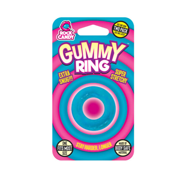 850006647279 Gummy Ring Blue