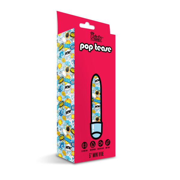 850010096162 Prints Charming Pop Tease 5" Mini Vibe Bang Blue