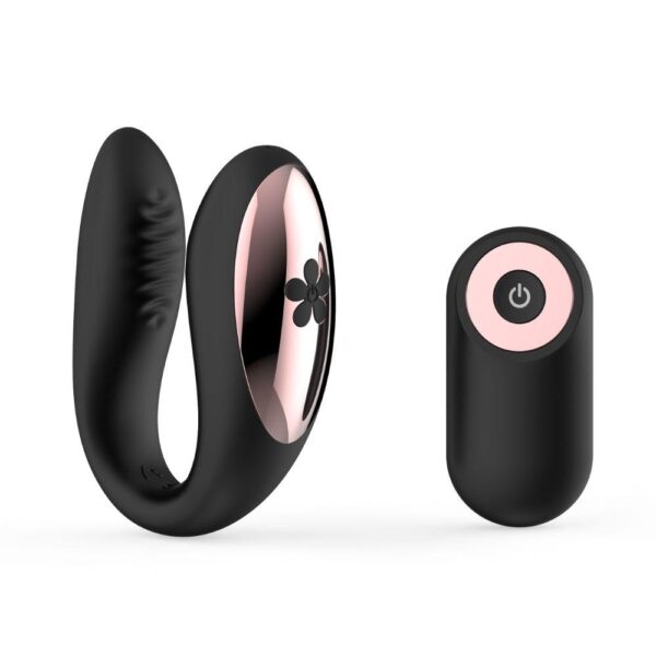 850017269064 2 Sublime Sec Duo Rechargeable Silicone Couples Vibe Black