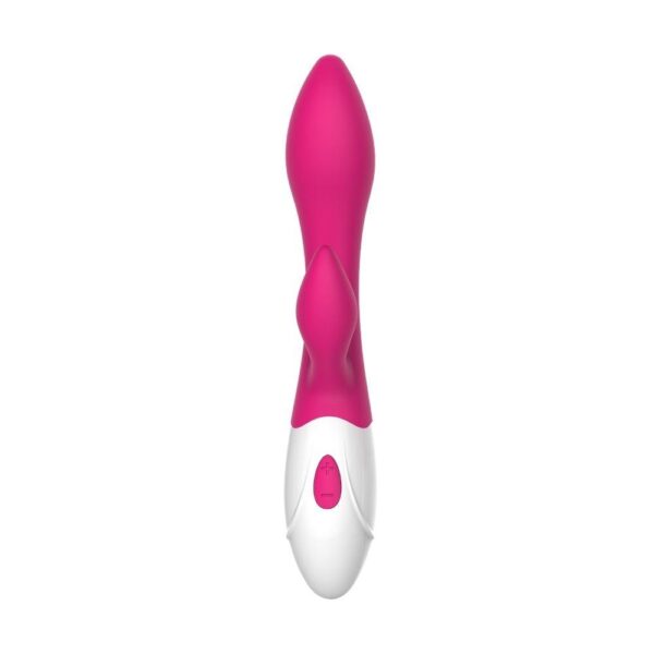 850017269118 2 Sublime Pink & Pretty Silicone Dual Action G-Spot Vibe Pink