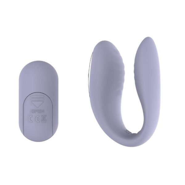 850017269200 3 Sublime Sec Duo Rechargeable Silicone Couples Vibe Lilac