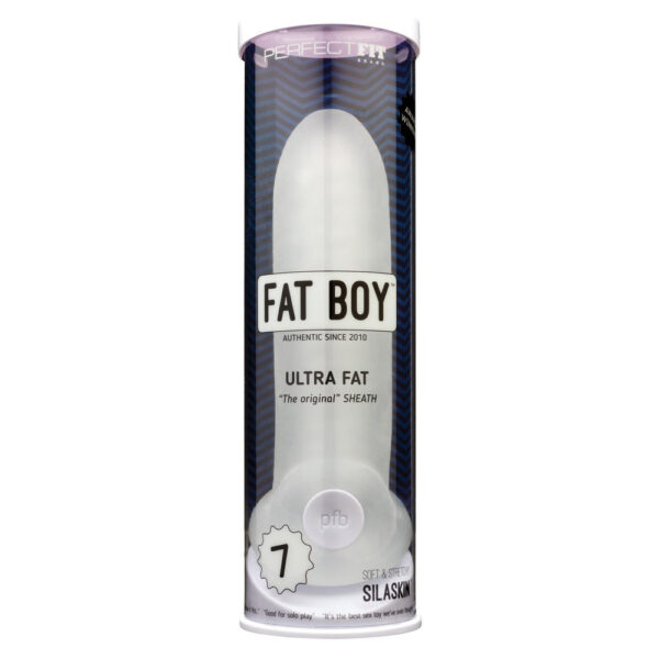 851127008130 Fat Boy Original Ultra Fat 7" Clear