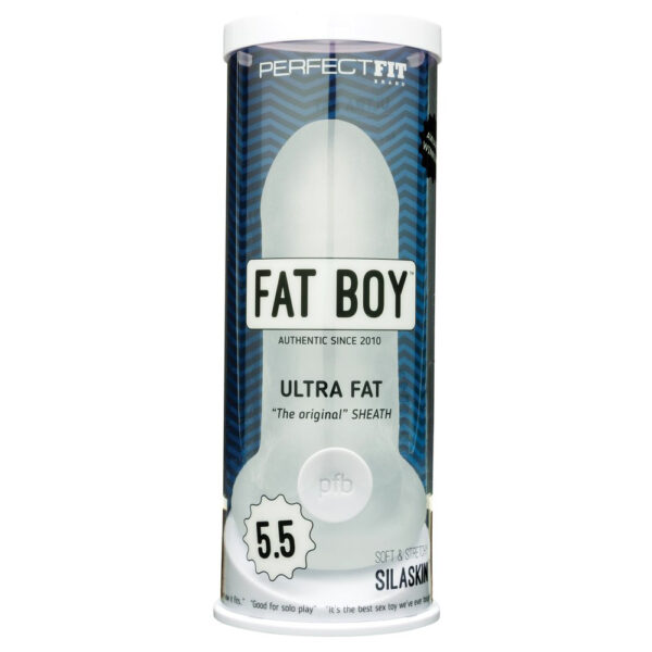 851127008147 Fat Boy Original Ultra Fat 5.5" Clear