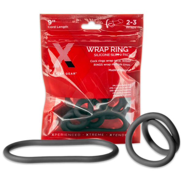 851127008697 Xplay Silicone 9" Thin Wrap Ring