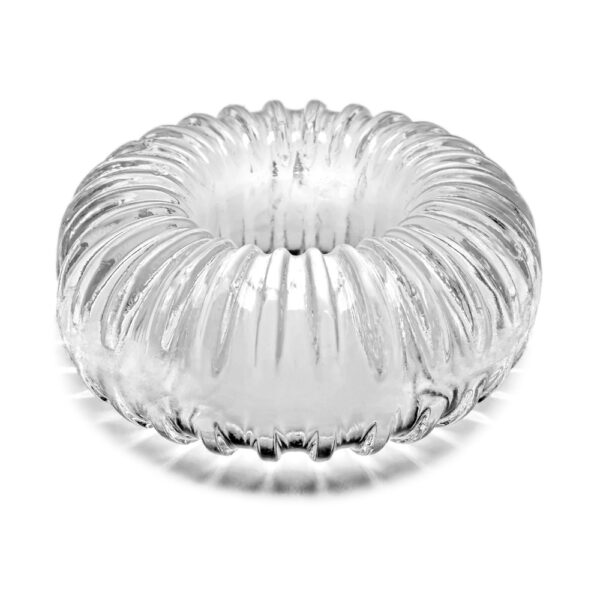 852184004394 2 Ribbed Ring - Clear