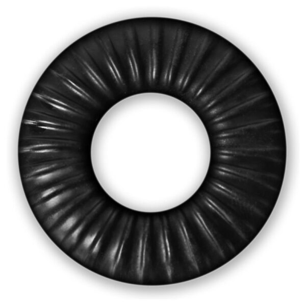 852184004400 Ribbed Ring - Black