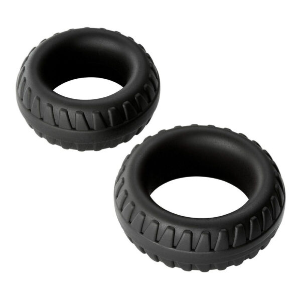 853545008969 2 Cloud 9 Pro Rings Liquid Silicone Tires 2-Pack Black