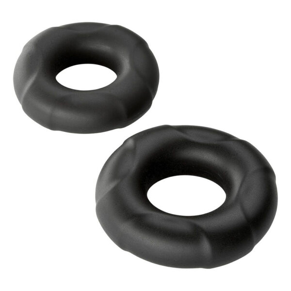 853545008976 2 Cloud 9 Pro Rings Liquid Silicone Donuts 2-Pack Black