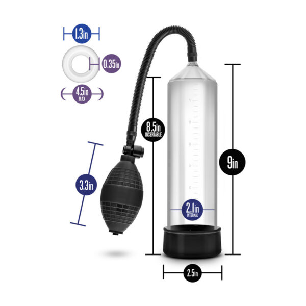 853858007796 3 Performance Vx101 Male Enhancement Pump Clear