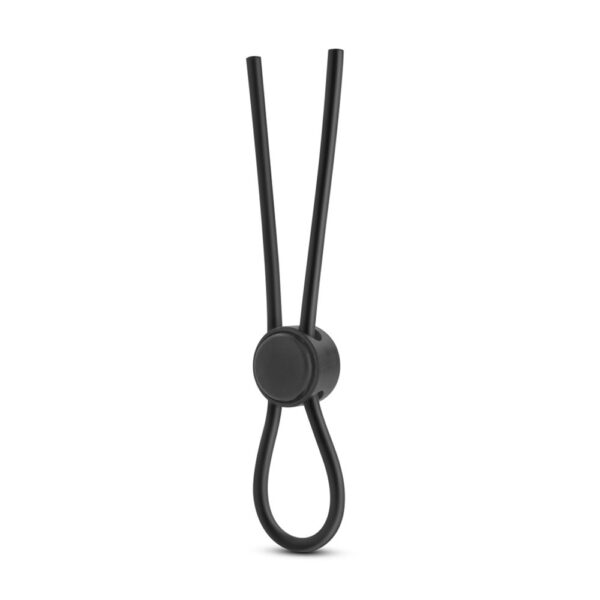 853858007994 2 Stay Hard Silicone Loop Cock Ring Black