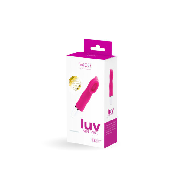 854306004268 Luv Mini Vibe - Hot In Bed Pink