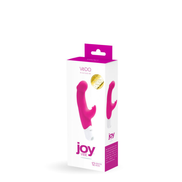 854306004398 Joy Mini Vibe - Hot In Bed Pink