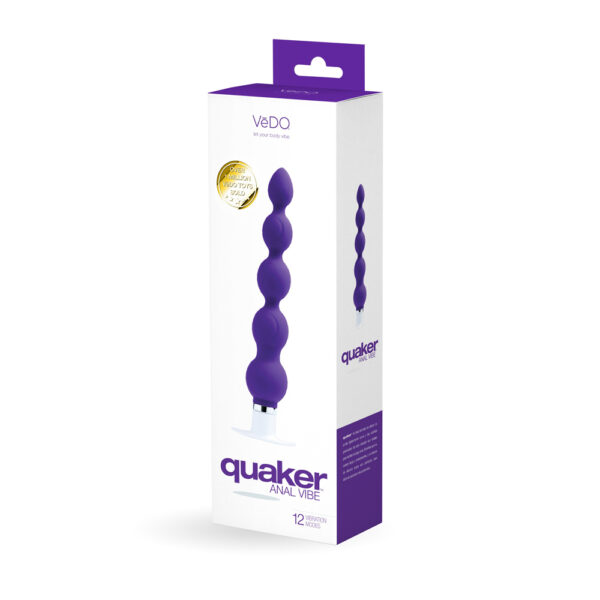 854306004602 Quaker Anal Vibe - Into You Indigo