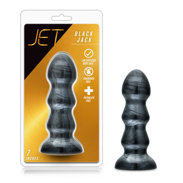 855215007418 Jet Black Jack Carbon Metallic Black