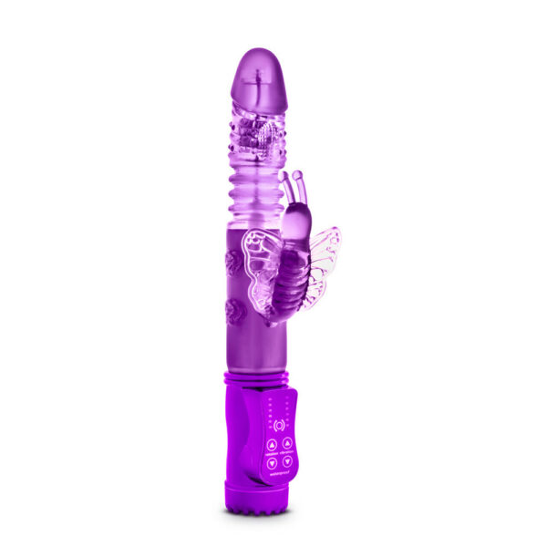 855215007784 2 Sexy Things Butterfly Thruster Mini Purple