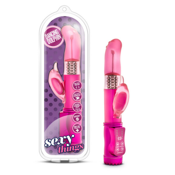 855215007951 Sexy Things Dancing Dolphin Fuchsia