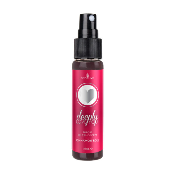 855559007280 Deeply Love You Cinnamon Throat Relaxing Spray 1 oz. Bottle