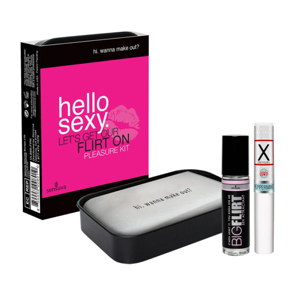 855559008010 Hello Sexy Let&Rsquo;s Get Our Flirt On Pleasure Kit