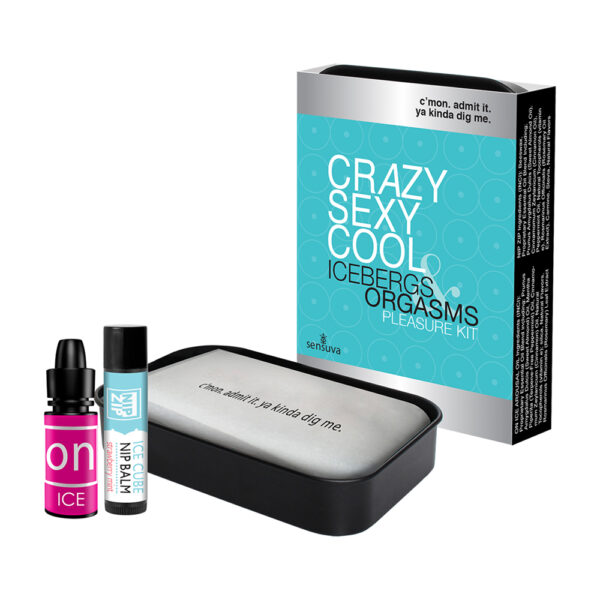 855559008027 Crazy Sexy Cool Icebergs & Orgasms Cooling Arousal Pleasure Kit