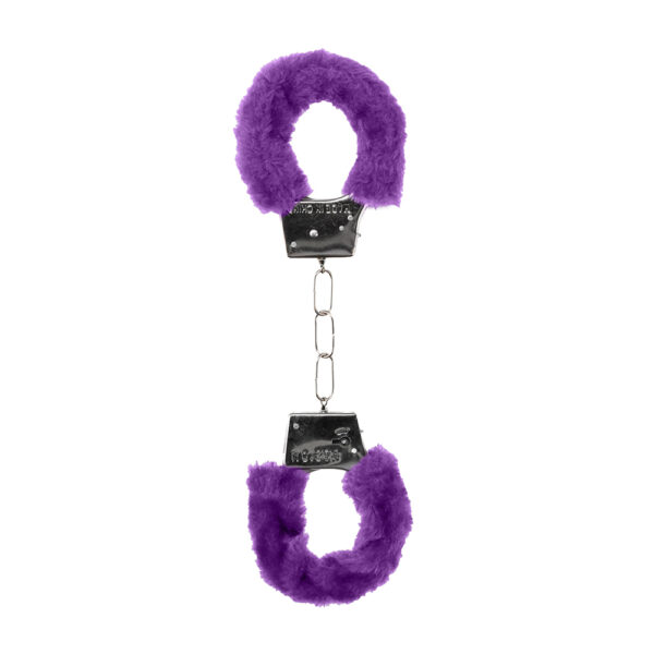 8714273074089 2 Ouch! Beginner's Handcuffs Furry Purple