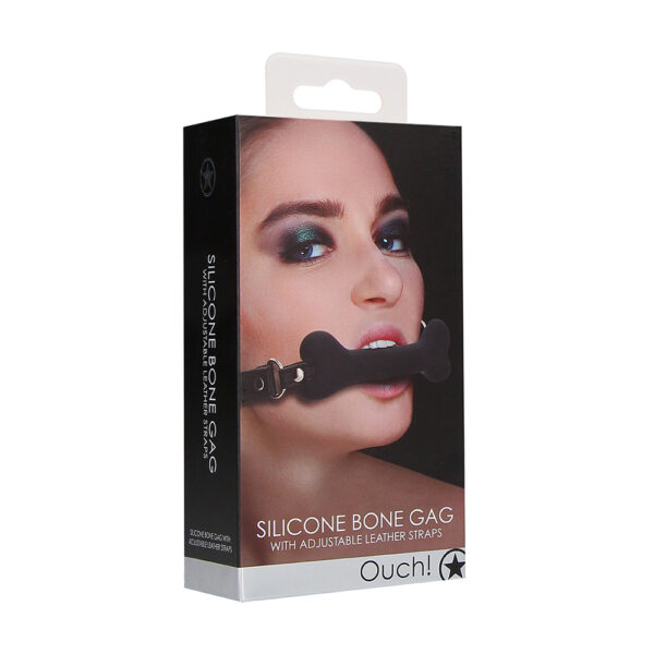 8714273927668 Ouch! Bone Gag Black