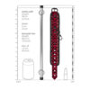 Ouch! Luxury Spreader Bar Burgundy - Image 3