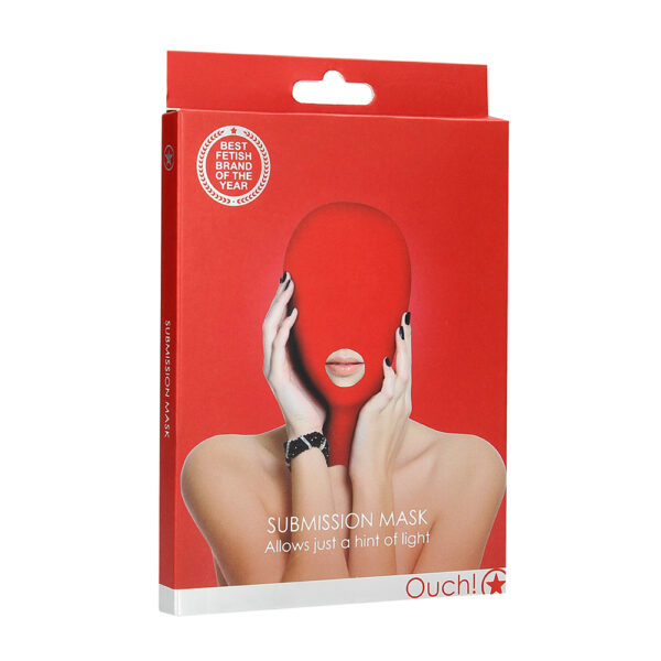 8714273949615 Ouch! Submission Mask Red