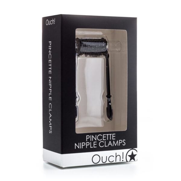 8714273950703 Ouch! Pincette Nipple Clamps Black