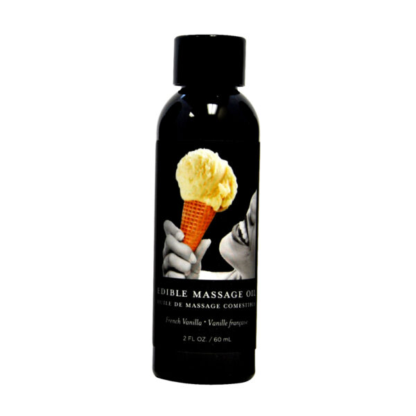 879959004403 Edible Massage Oil Vanilla 2 oz.