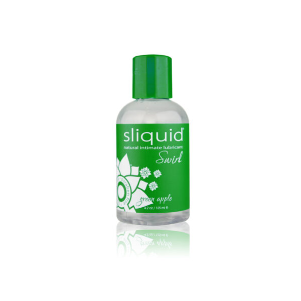 894147000074 Sliquid Swirl Green Apple 4.2 oz.