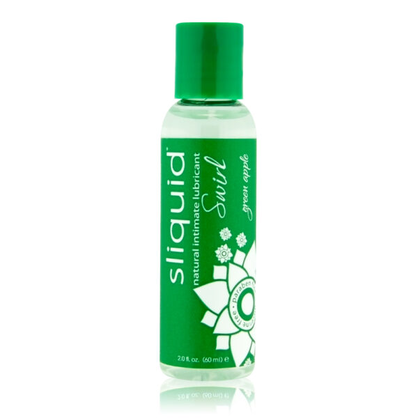 894147009008 Sliquid Swirl Green Apple 2 oz.