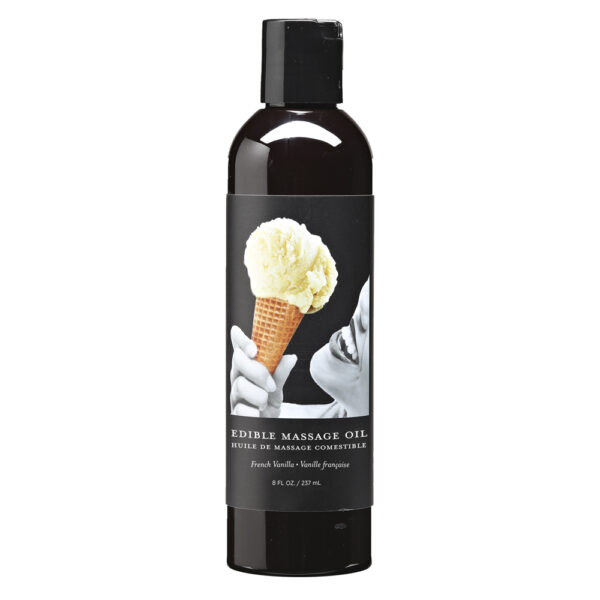 898788000929 Massage Oil Edible Vanilla 8 oz.