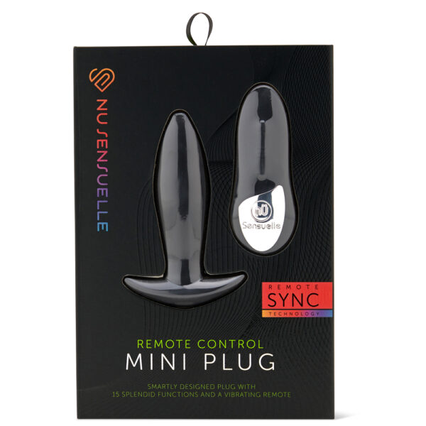 9342851002392 Nu Sensuelle Remote Control Mini Plug Black