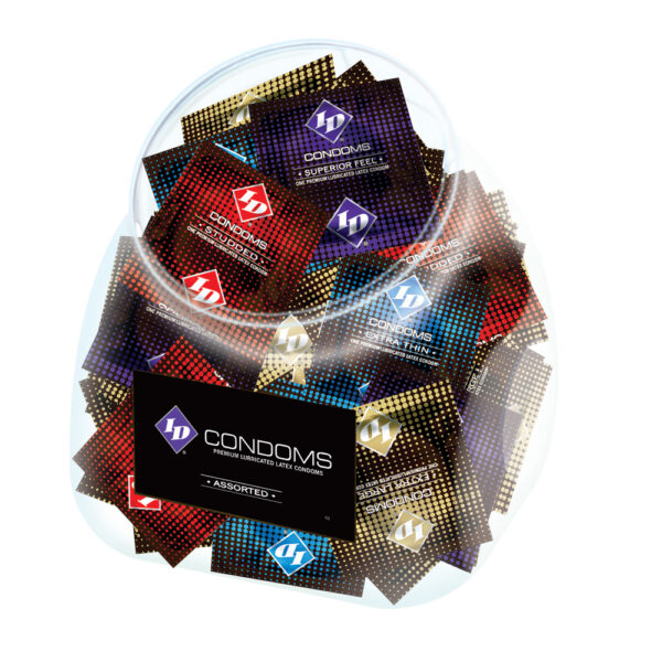 WL WAS JA ID Assorted Condoms 144Ct Jar